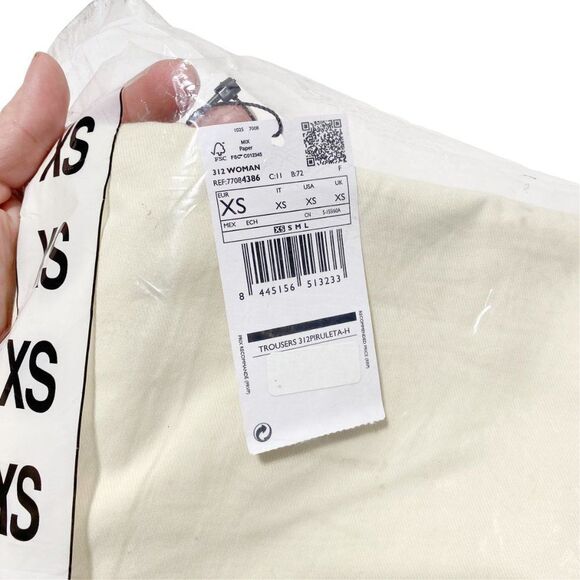 Mango Jeans culotte high waist Pastel Yellow - Picture 10 of 10